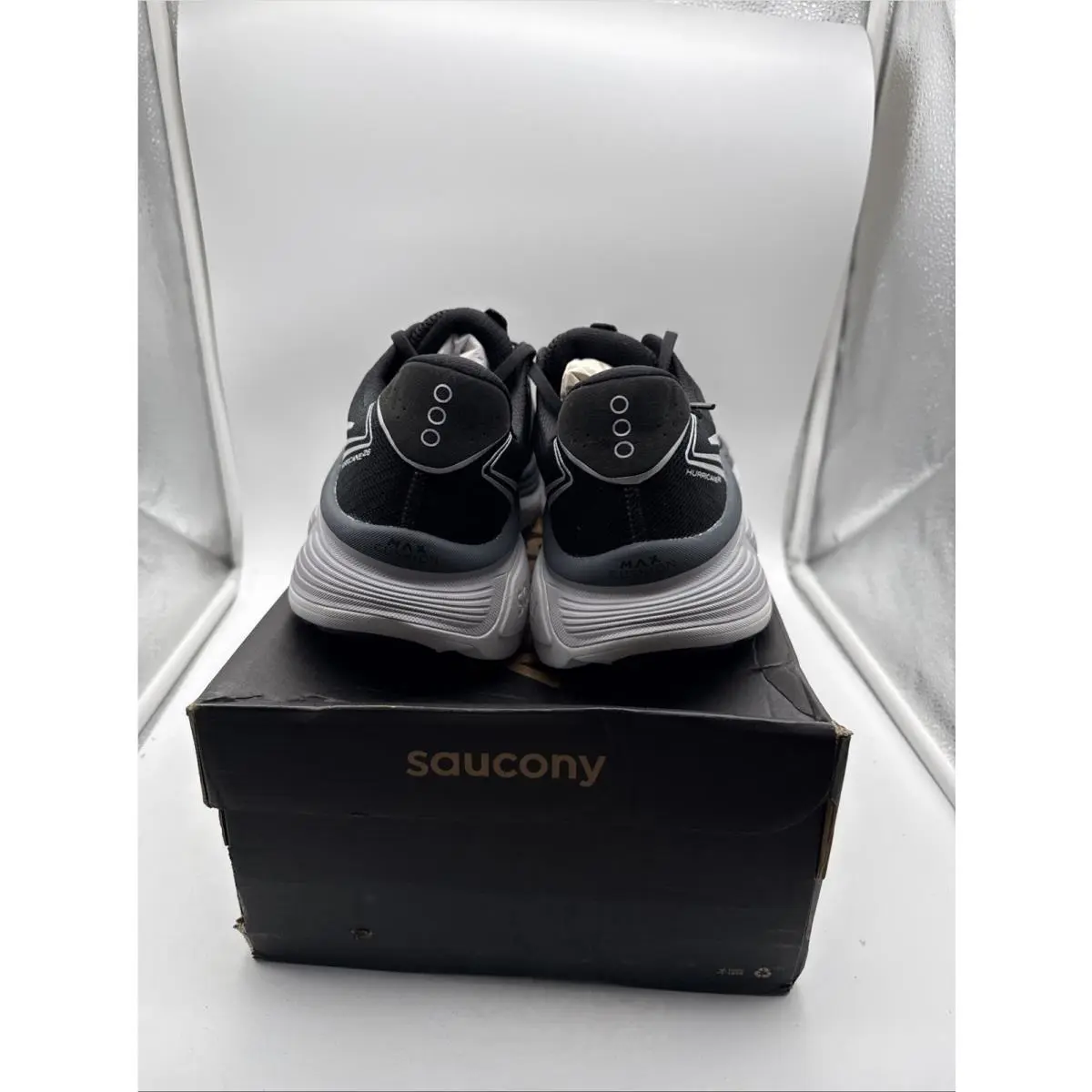 Saucony shoes - Saucony Hurricane 26 S101098-1008 - Hurricane - S101098-1008 - Black (UPC: 195021978169) 1