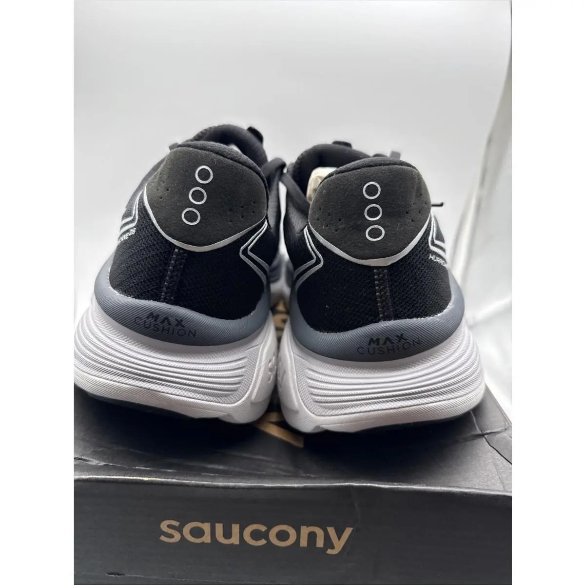 Saucony shoes - Saucony Hurricane 26 S101098-1008 - Hurricane - S101098-1008 - Black (UPC: 195021978169) 2