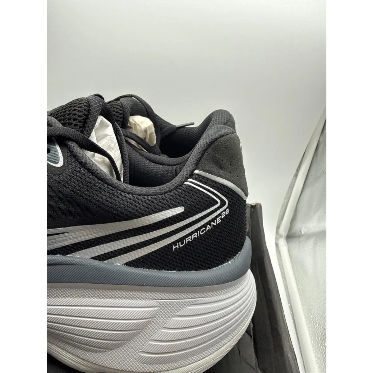 Saucony shoes - Saucony Hurricane 26 S101098-1008 - Hurricane - S101098-1008 - Black (UPC: 195021978169) 5