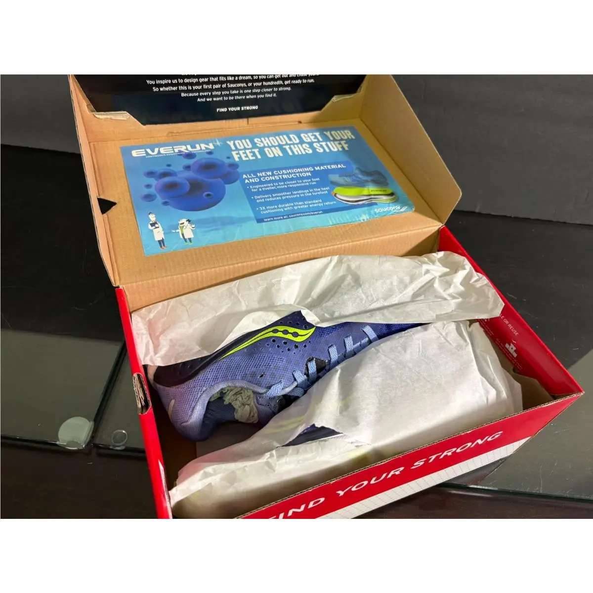 Saucony shoes - Saucony Kinvara 8 - Kinvara - S10356-4 - Blue (UPC: 883799350033) 8