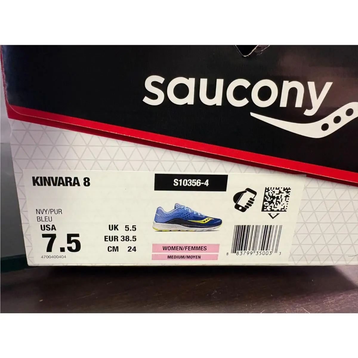 Saucony shoes - Saucony Kinvara 8 - Kinvara - S10356-4 - Blue (UPC: 883799350033) 3