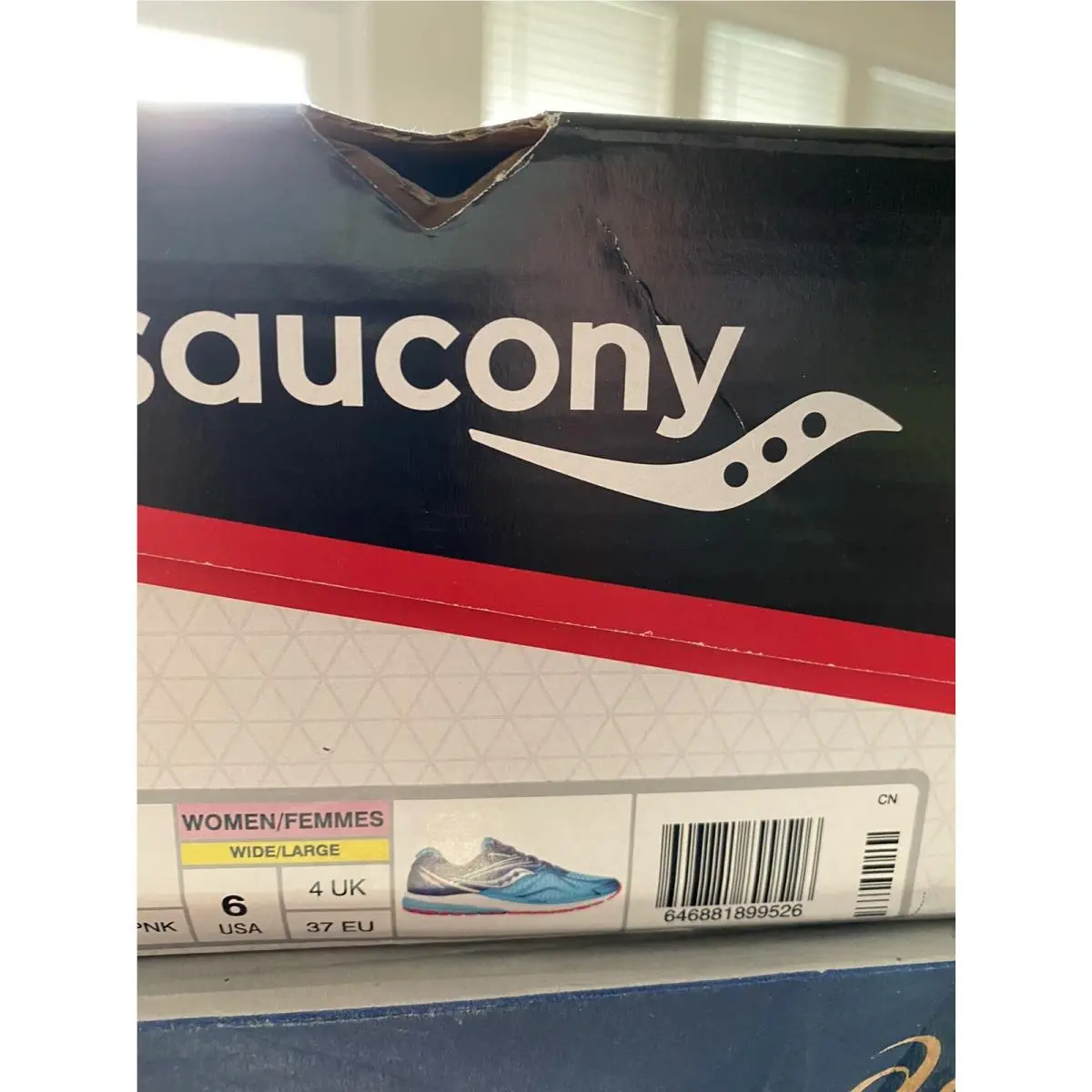 Saucony shoes - Navy/Blue/Pink 5