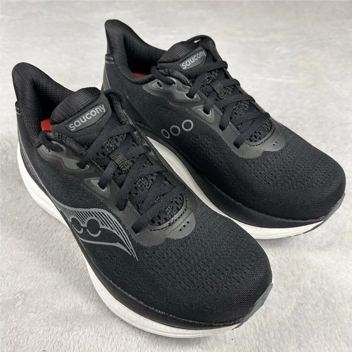 Saucony shoes - Saucony Triumph 23 - Triumph - S11024-200 - Black/White (UPC: 0195021192428) 3