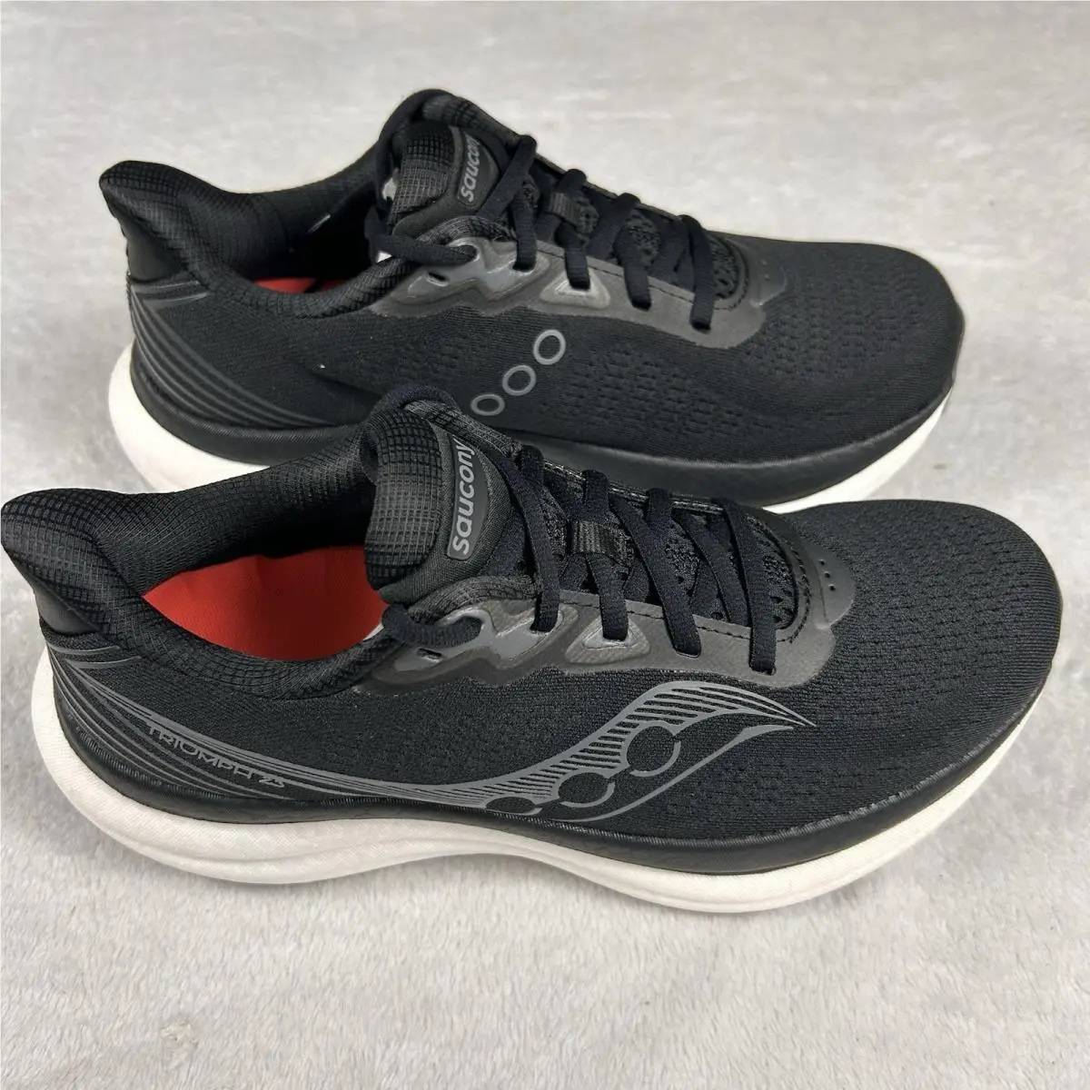Saucony shoes - Saucony Triumph 23 - Triumph - S11024-200 - Black/White (UPC: 0195021192428) 4