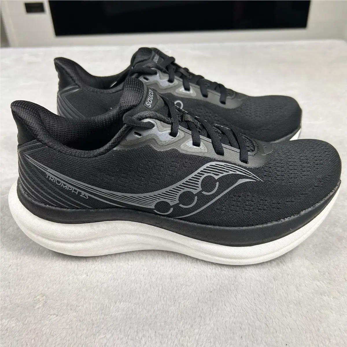 Saucony shoes - Saucony Triumph 23 - Triumph - S11024-200 - Black/White (UPC: 0195021192428) 5