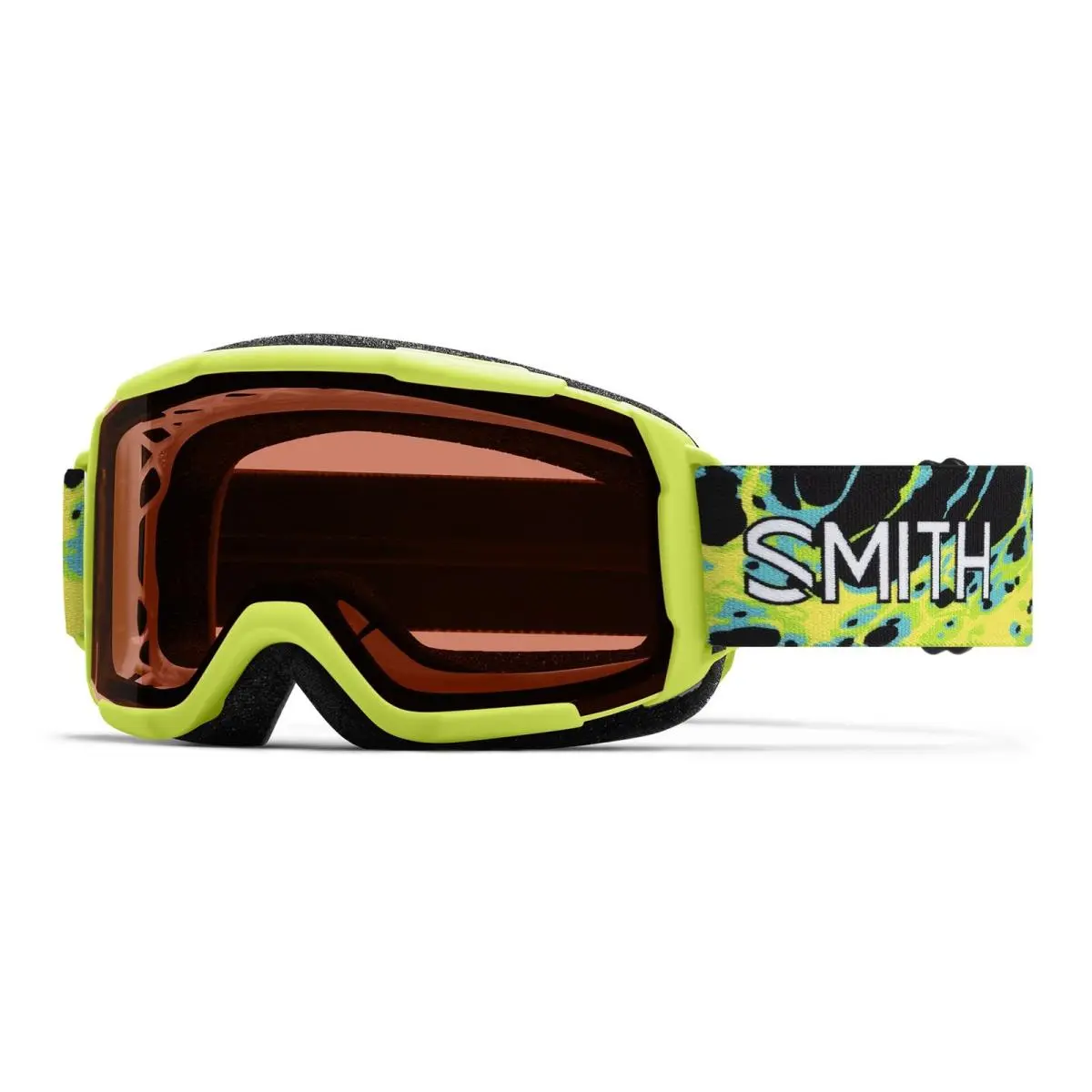 Smith Daredevil Kid`s Snow Goggles Electric Lime Slime Frame RC36 Lens by Smith Optics