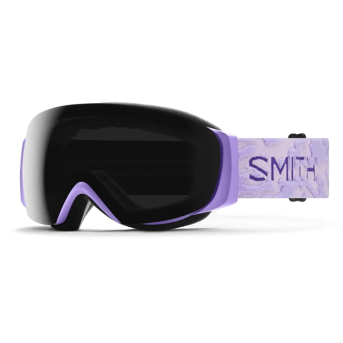 Smith I/o Mag S Goggles Women Smaller Faces Chromapop Peri Dust Peel + Sun Black by Smith Optics