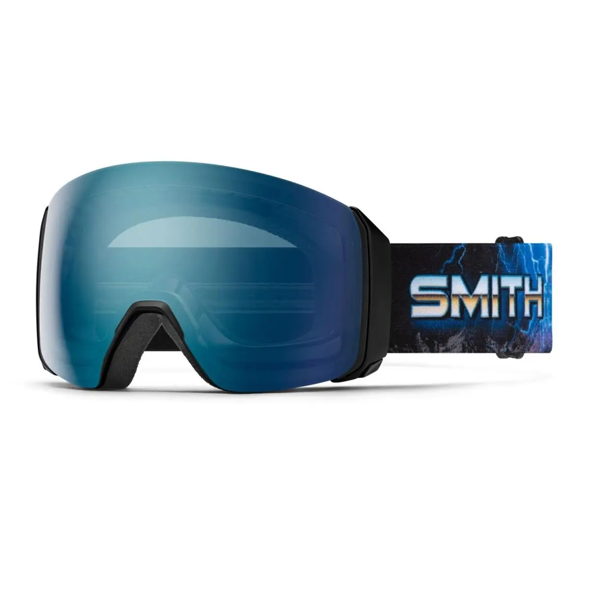 Smith 4D Mag XL Snow Goggles Open Road Chromapop Everyday Blue Lens + Bonus by Smith Optics