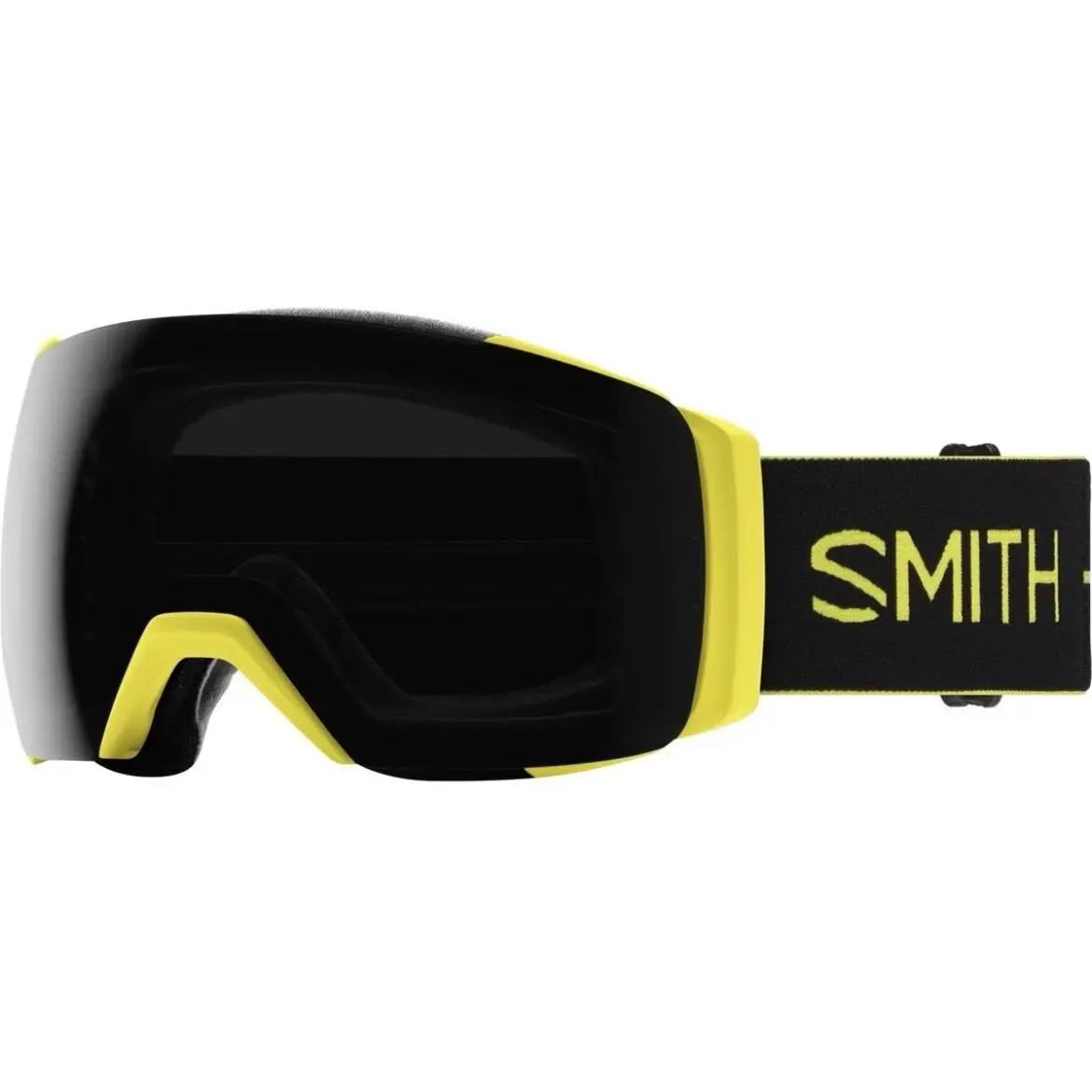 Smith I/o Mag XL Goggle High Voltage Chromapop Sun Black + Storm Blue Sensor by Smith Optics