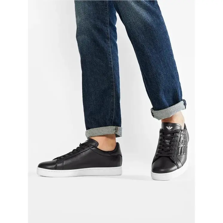 Emporio Armani shoes - EA7 EMPORIO ARMANI Men`s casual shoes - X8X001 XCC51 00002 - Black 15