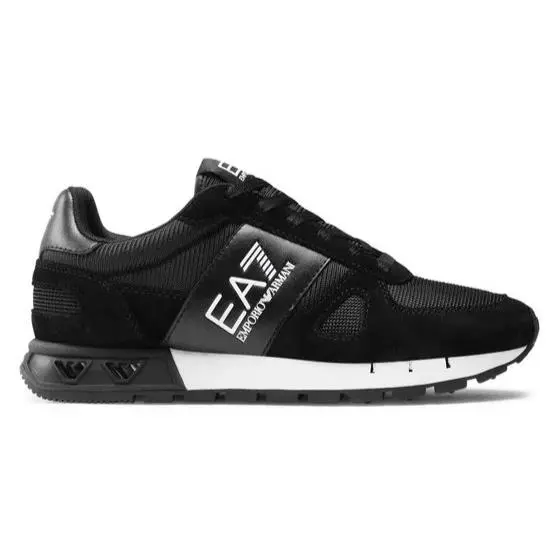 EA7  Men`s Sneakers Running Shoes Black X8X151 by Emporio Armani