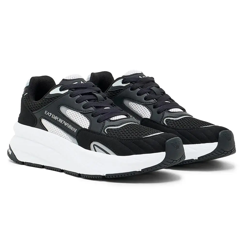 Emporio Armani shoes - Emporio Armani EA7 Shoes - Shoes - X8X178 XK382 U034 - Black (UPC: 8057163991524) 6