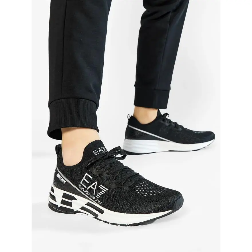 Emporio Armani shoes - Emporio Armani EA7 Men`s Running Shoes - X8X095 XK240 A120 - Black 5