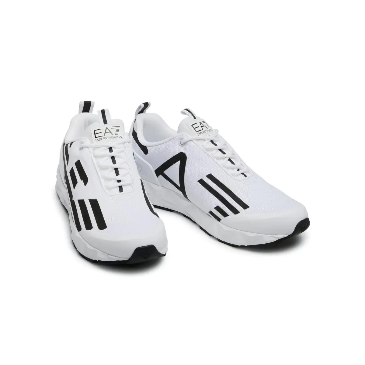 Emporio Armani shoes - Emporio Armani EA7 Men`s Running Shoes - X8X033 XCC52 D611 - White 10