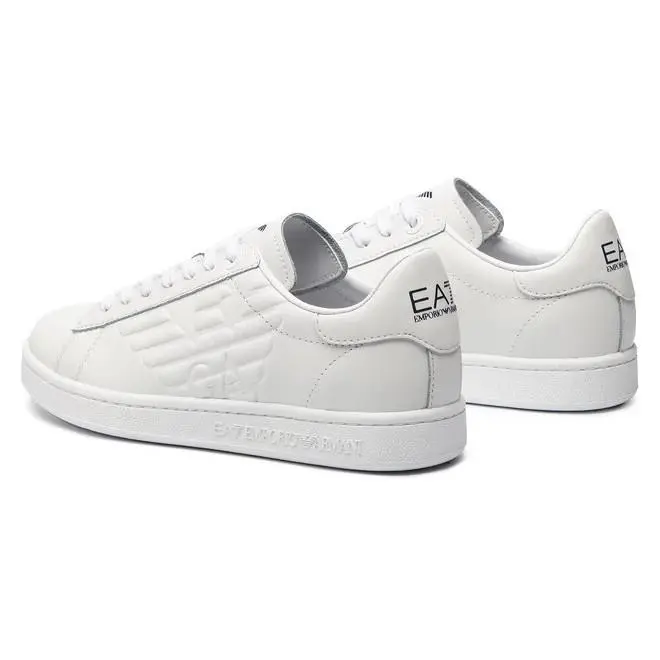 Emporio Armani shoes - EA7 EMPORIO ARMANI Men`s casual shoes - X8X001 XCC51 00001 - White 9
