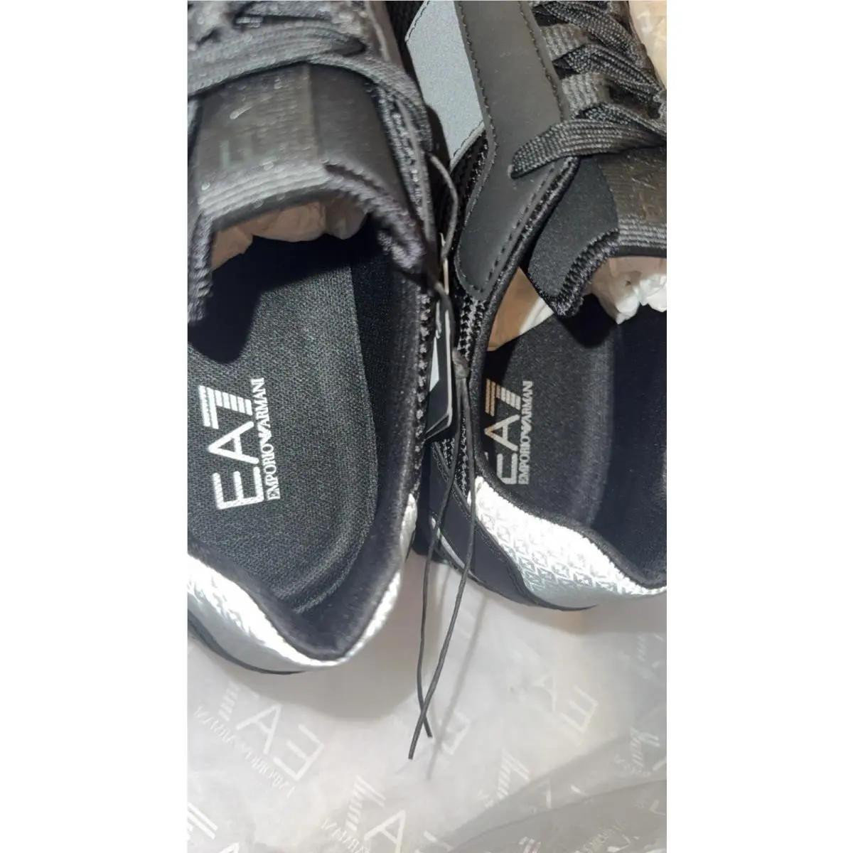 Emporio Armani shoes - Emporio Armani EA7 Shoes - Shoes - X8X182 XK391 T832 - Black (UPC: 8056787697027) 9