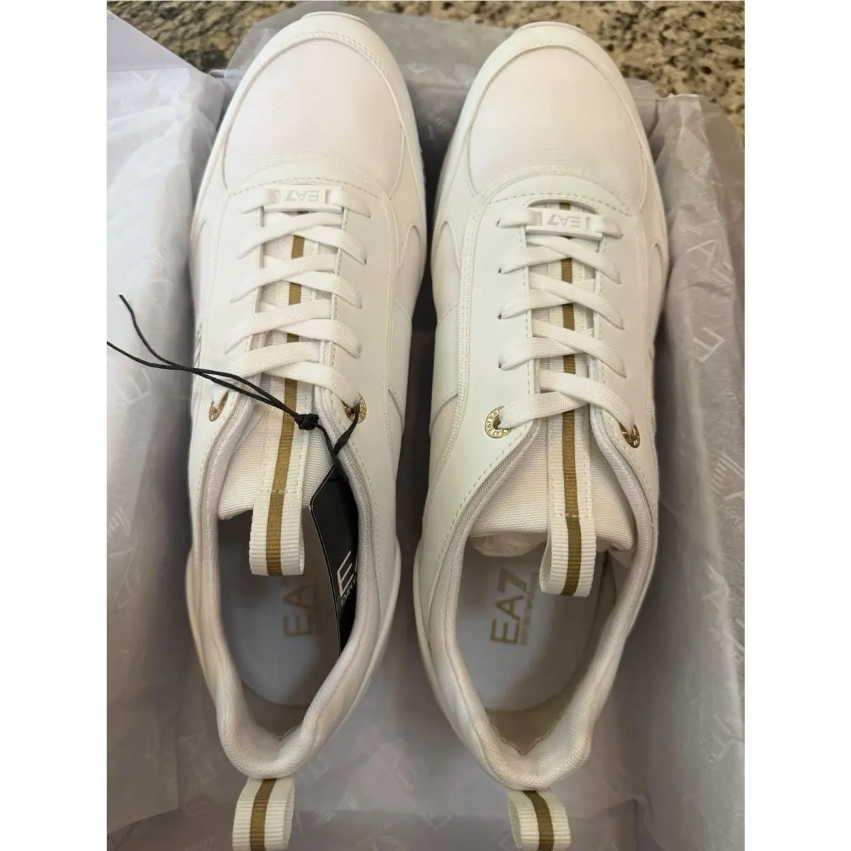 Emporio Armani shoes - Emporio Armani EA7 Shoes - Shoes - X8X027 XK282 T823 - White (UPC: 8058947284207) 1