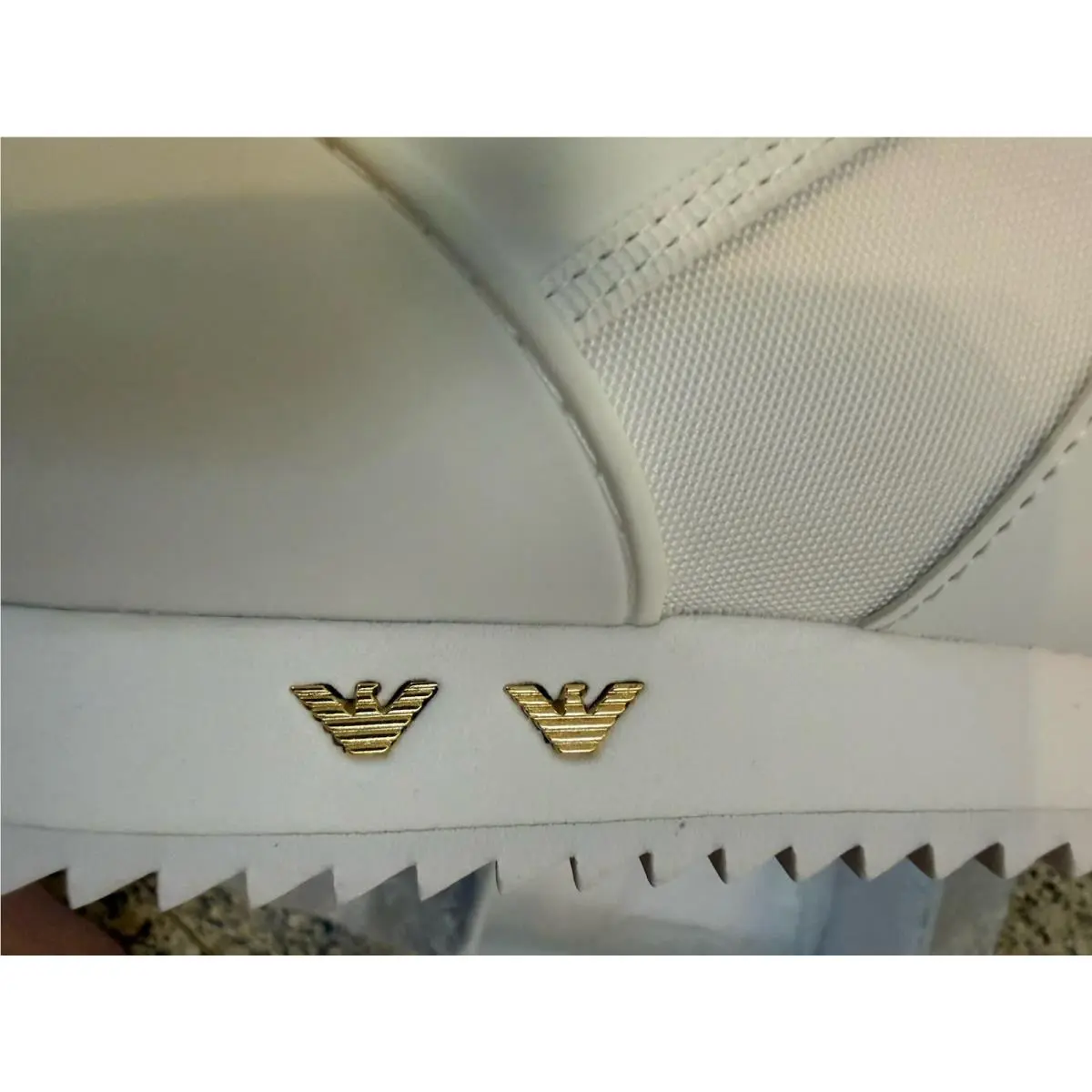 Emporio Armani shoes - Emporio Armani EA7 Shoes - Shoes - X8X027 XK282 T823 - White (UPC: 8058947284207) 7