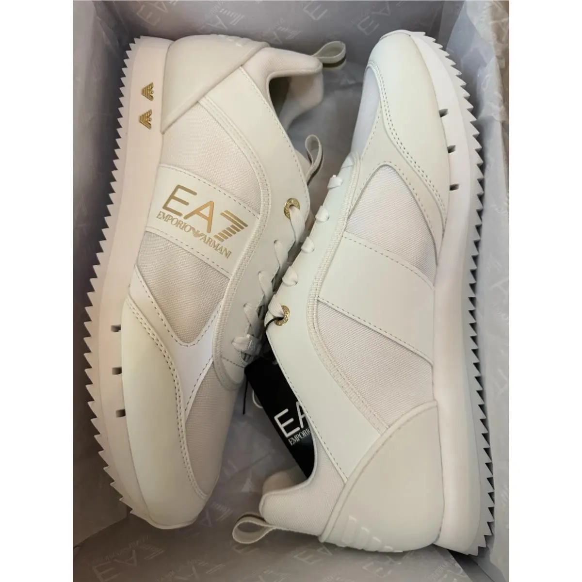 Emporio Armani shoes - Emporio Armani EA7 Shoes - Shoes - X8X027 XK282 T823 - White (UPC: 8058947284207) 10