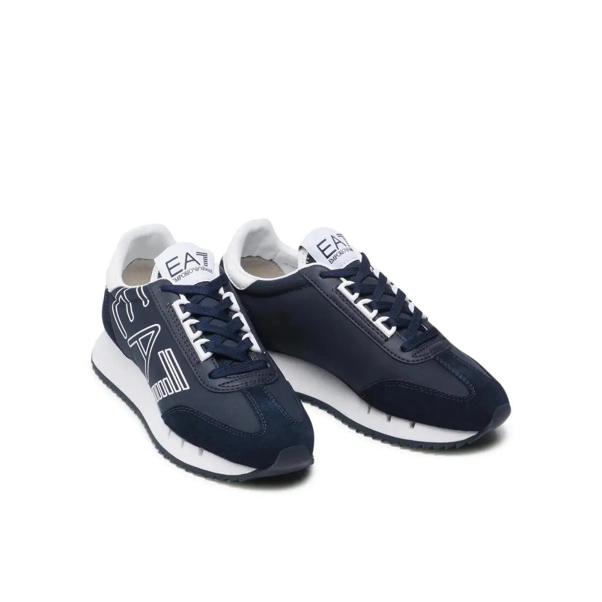 Emporio Armani shoes - Emporio Armani EA7 Shoes - Shoes - X8X101 XK257 N527 - Navy Blue (UPC: 8059516625117) 2