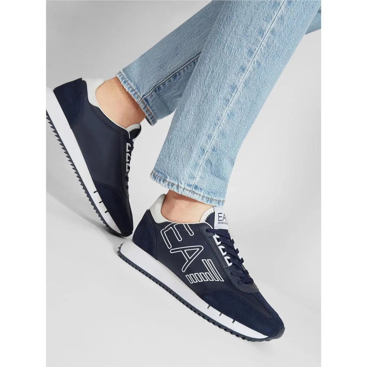 Emporio Armani shoes - Emporio Armani EA7 Shoes - Shoes - X8X101 XK257 N527 - Navy Blue (UPC: 8059516625117) 14