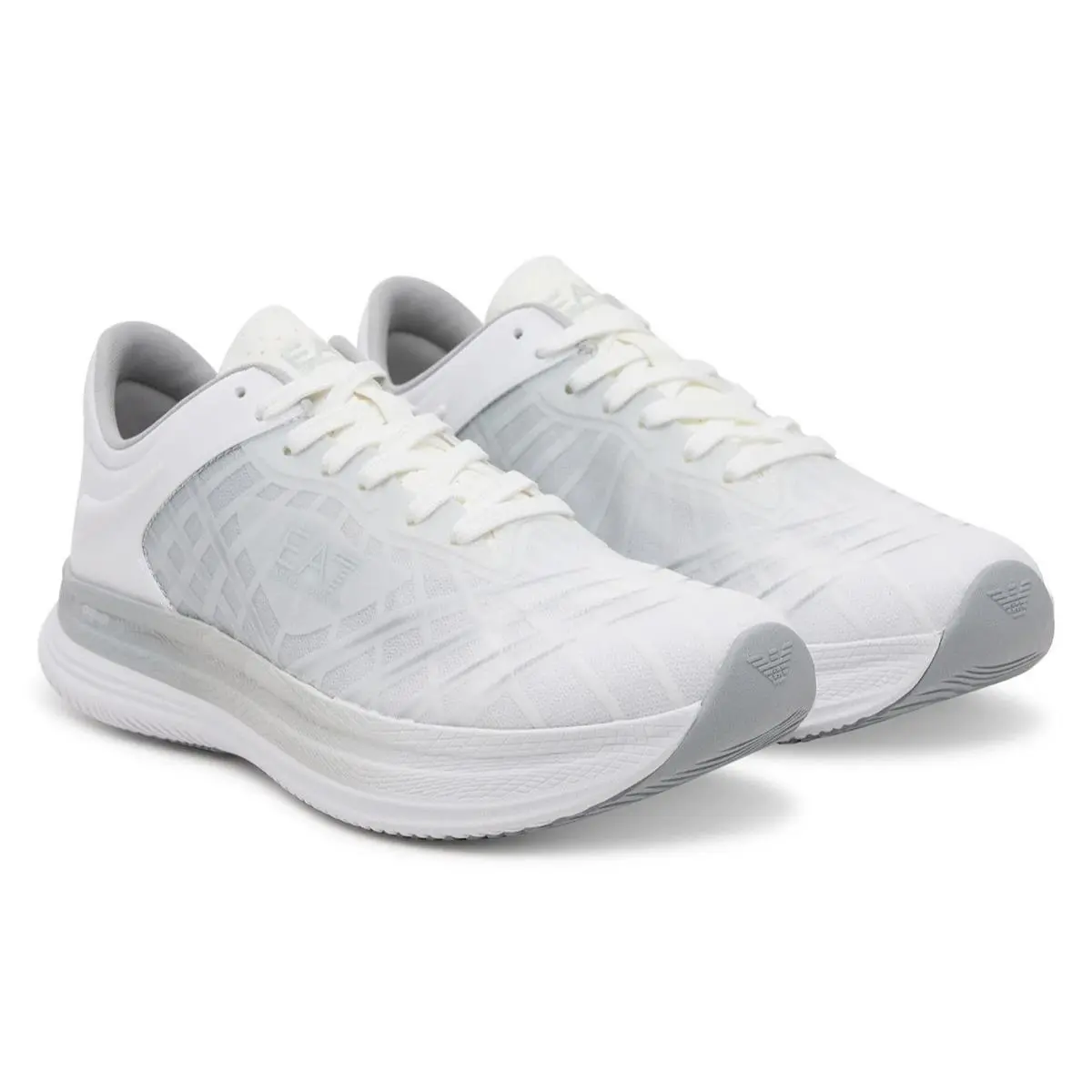 Emporio Armani shoes - Emporio Armani EA7 Shoes - Shoes - X8X243 XK440 R965 - White (UPC: 8059659159425) 6