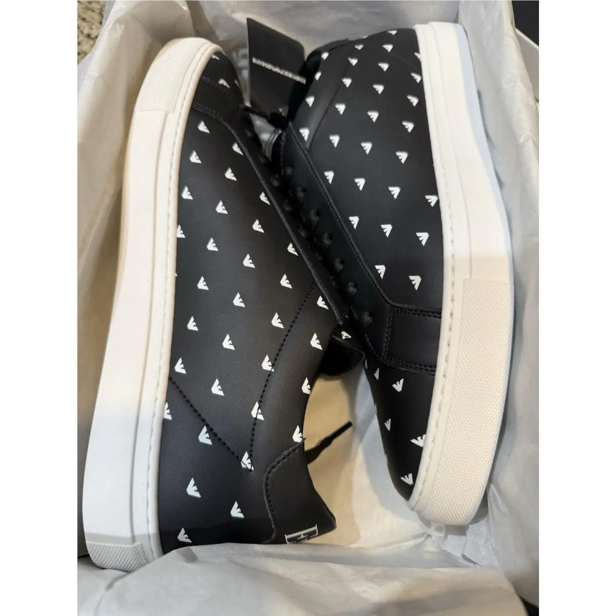 Emporio Armani shoes - EMPORIO ARMANI Men’s Casual Shoes - Black 4