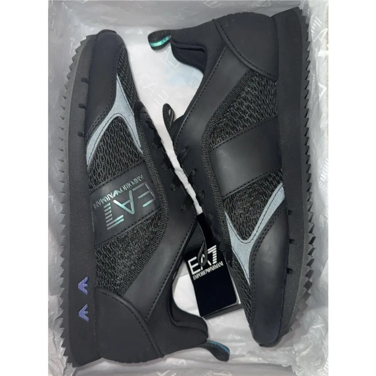 Emporio Armani shoes - Emporio Armani EA7 Shoes - Shoes - X8X027 XK050 R247 - Black (UPC: 8057163991524) 1