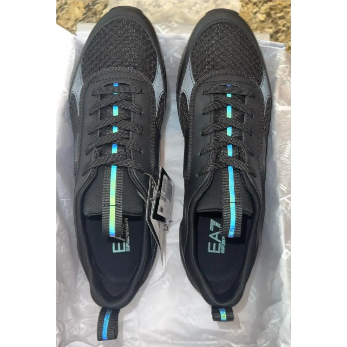 Emporio Armani shoes - Emporio Armani EA7 Shoes - Shoes - X8X027 XK050 R247 - Black (UPC: 8057163991524) 2
