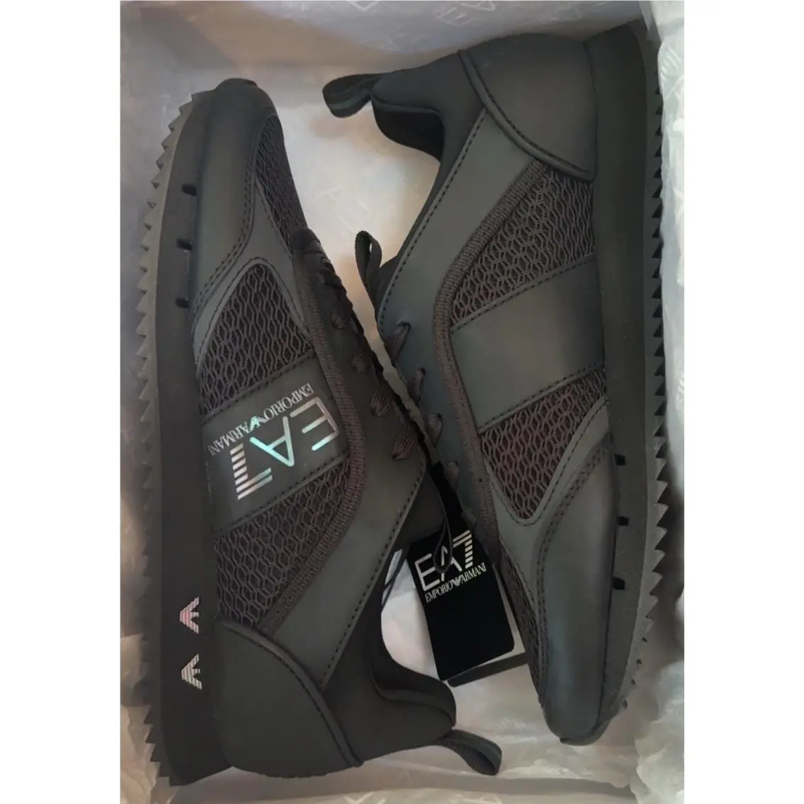 Emporio Armani shoes - Emporio Armani EA7 Shoes - Shoes - X8X027 XK050 R247 - Black (UPC: 8057163991524) 7