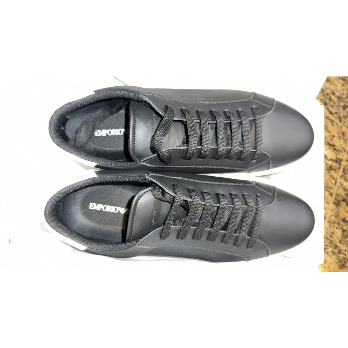 Emporio Armani shoes - Emporio Armani EA7 Men`s Casual Shoes - Black 1