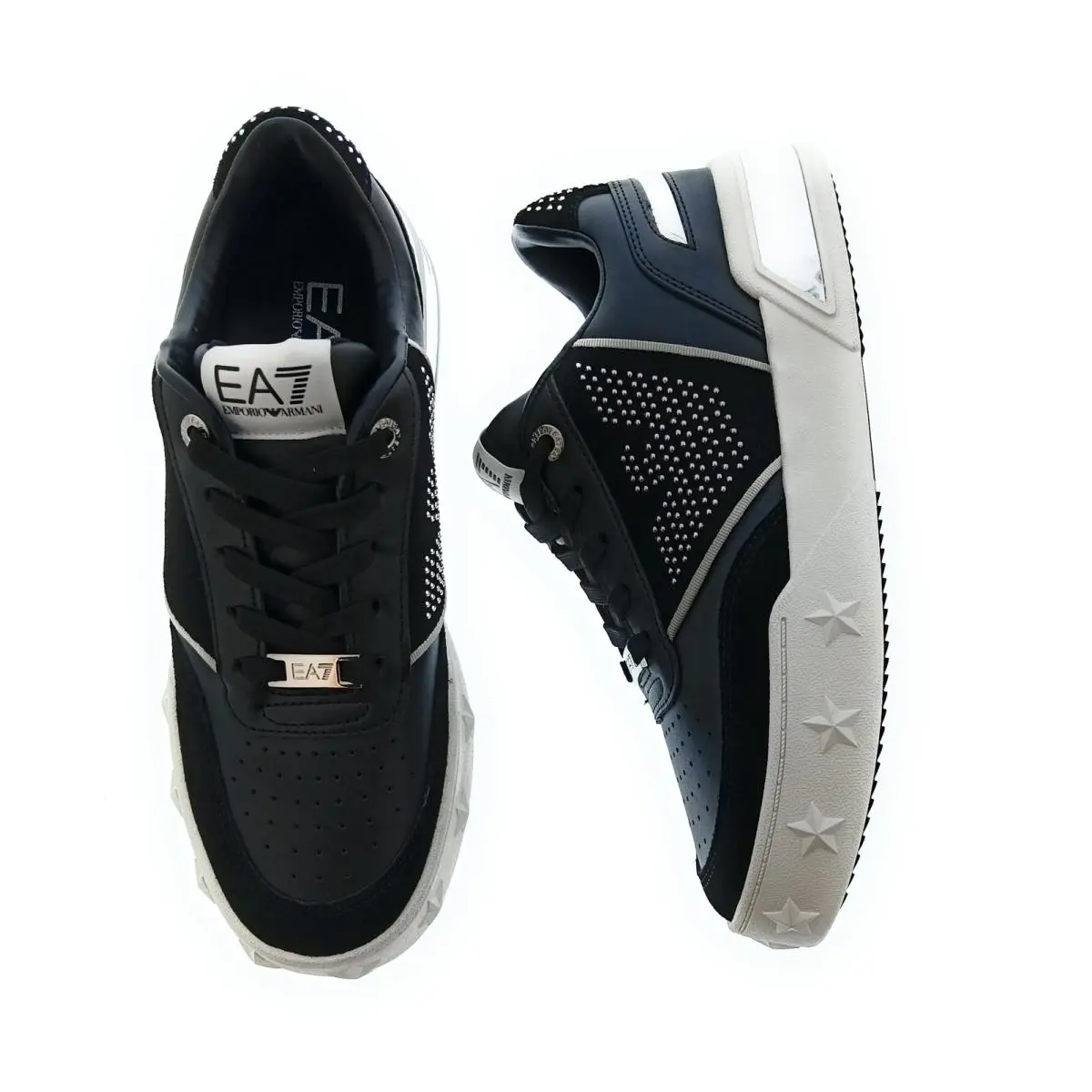 Emporio Armani shoes - X7X006XK296N441 - X7X006XK296N441 - Black-Blue 3