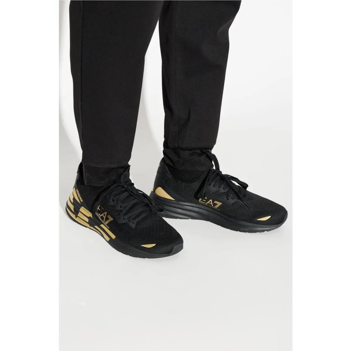 Emporio Armani shoes - Emporio Armani EA7 Men`s Running Shoes - X8X095 XK240 M701 - Black 11