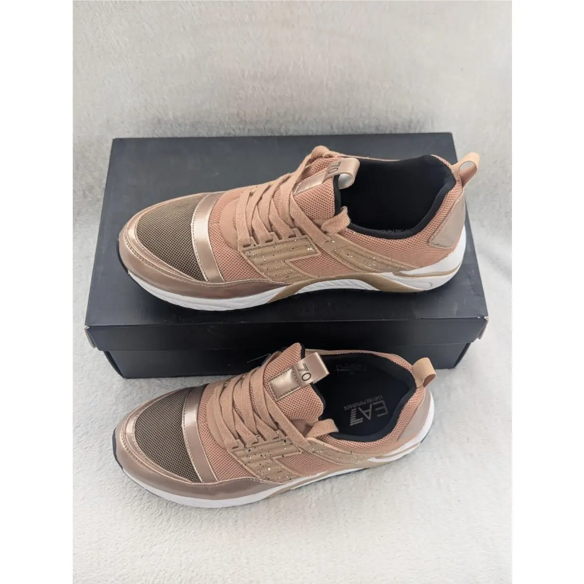 Emporio Armani shoes - 7.0 Trainer U - Trainer - 248027 7A279 - Pink 0