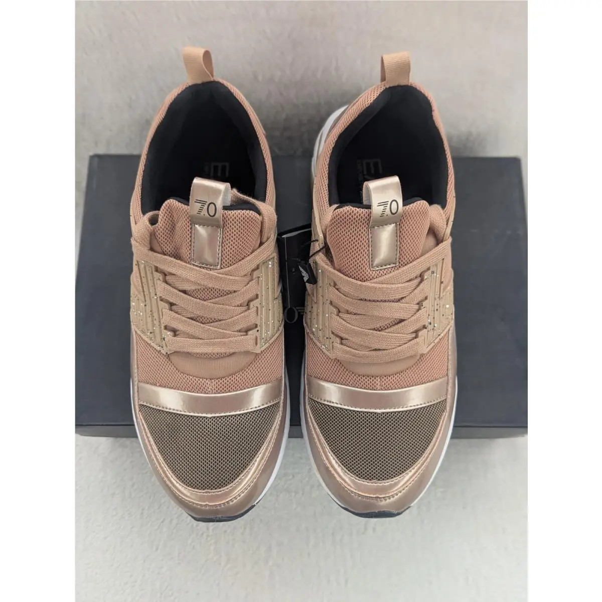 Emporio Armani shoes - 7.0 Trainer U - Trainer - 248027 7A279 - Pink 1