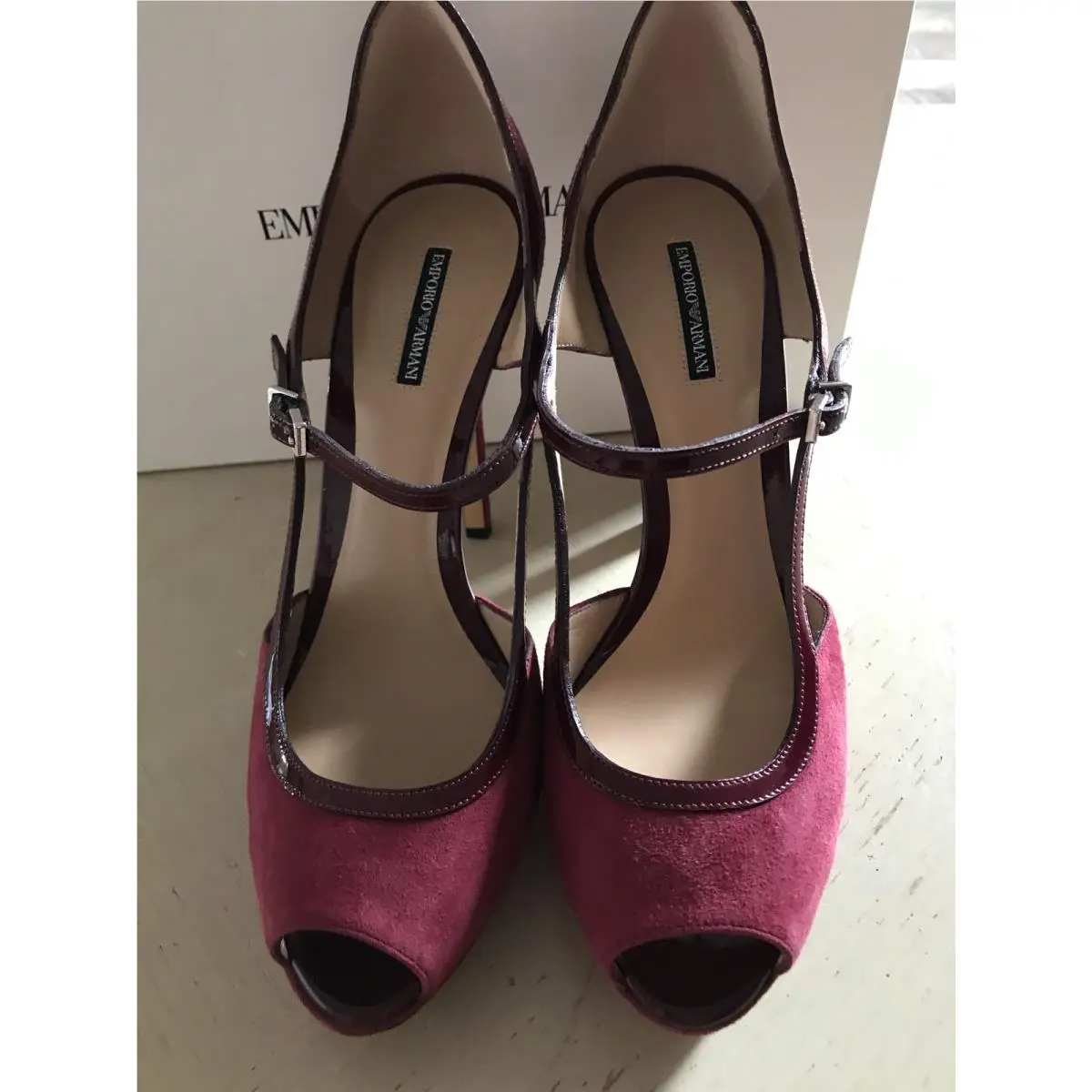 Emporio Armani shoes - Burgundy 2