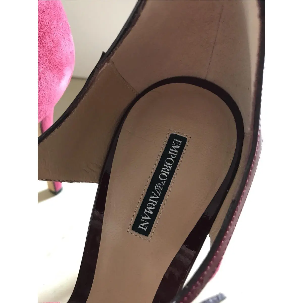 Emporio Armani shoes - Burgundy 7
