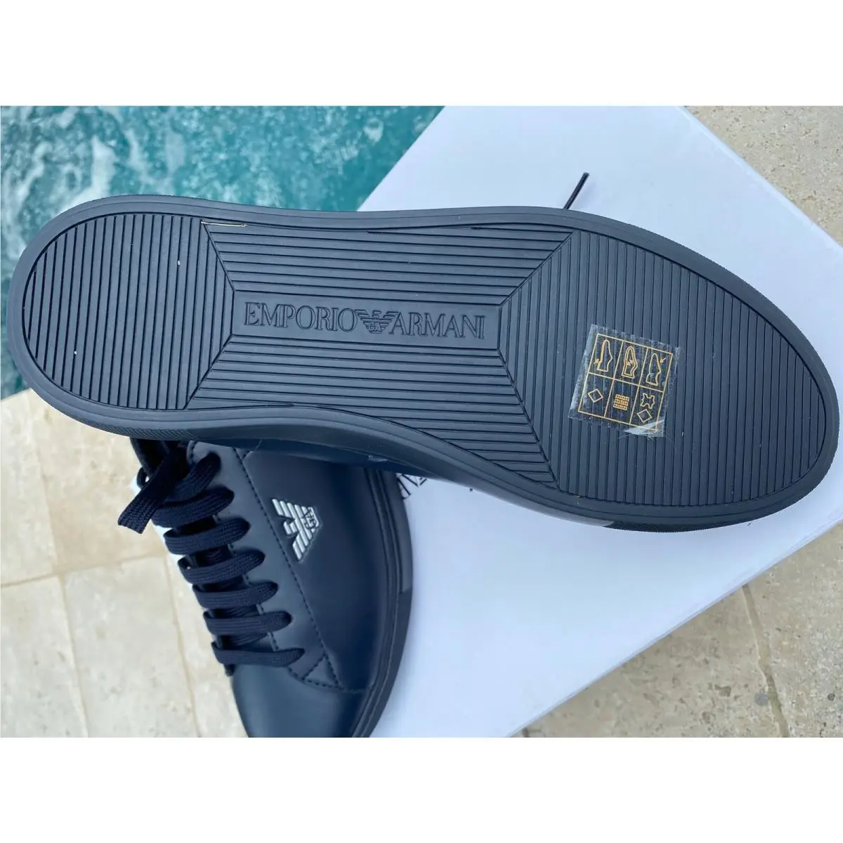 Emporio Armani shoes - X4X263 - X4X263 HO005 A561 - Blue 3