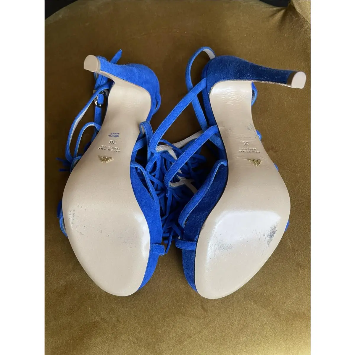 Emporio Armani shoes - Blue 3