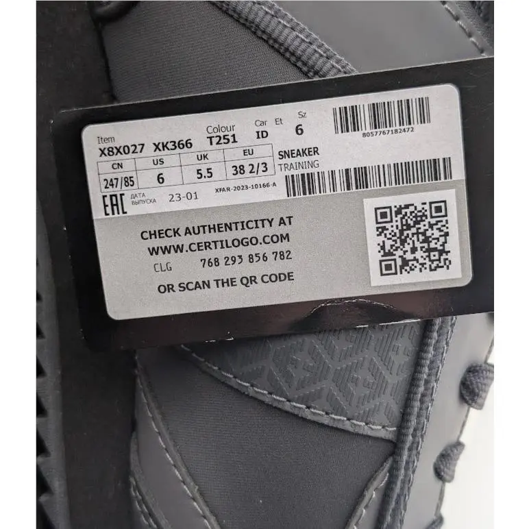 Emporio Armani shoes - X8X027 XK366 - X8X027 XK366 - Gray 16
