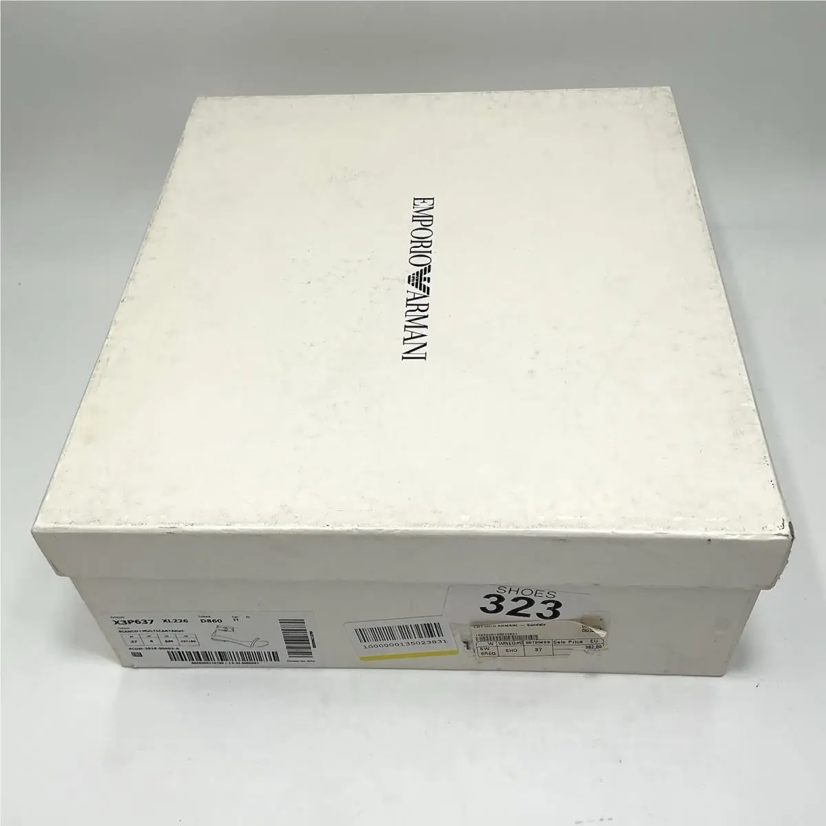 Emporio Armani shoes - X3P637 - X3p637 - White/blue/pink (UPC: 8059596215789) 9