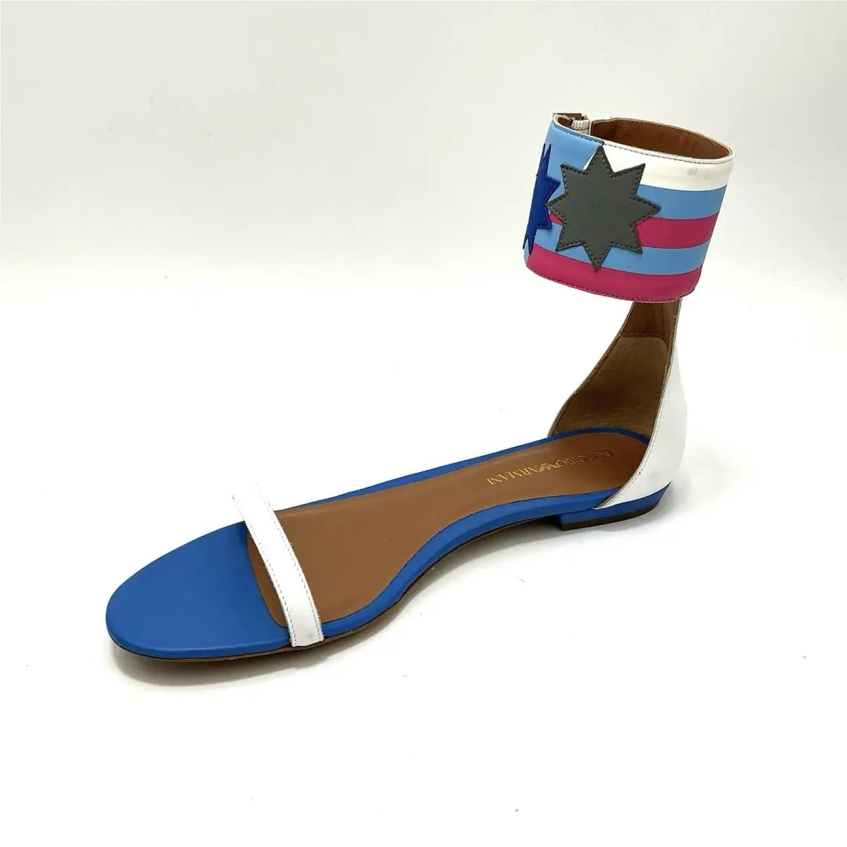Emporio Armani shoes - X3P637 - X3p637 - White/blue/pink (UPC: 8059596215789) 1