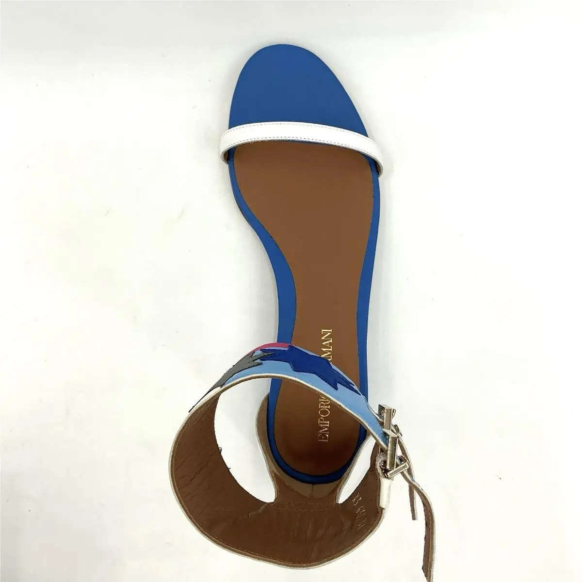 Emporio Armani shoes - X3P637 - X3p637 - White/blue/pink (UPC: 8059596215789) 3