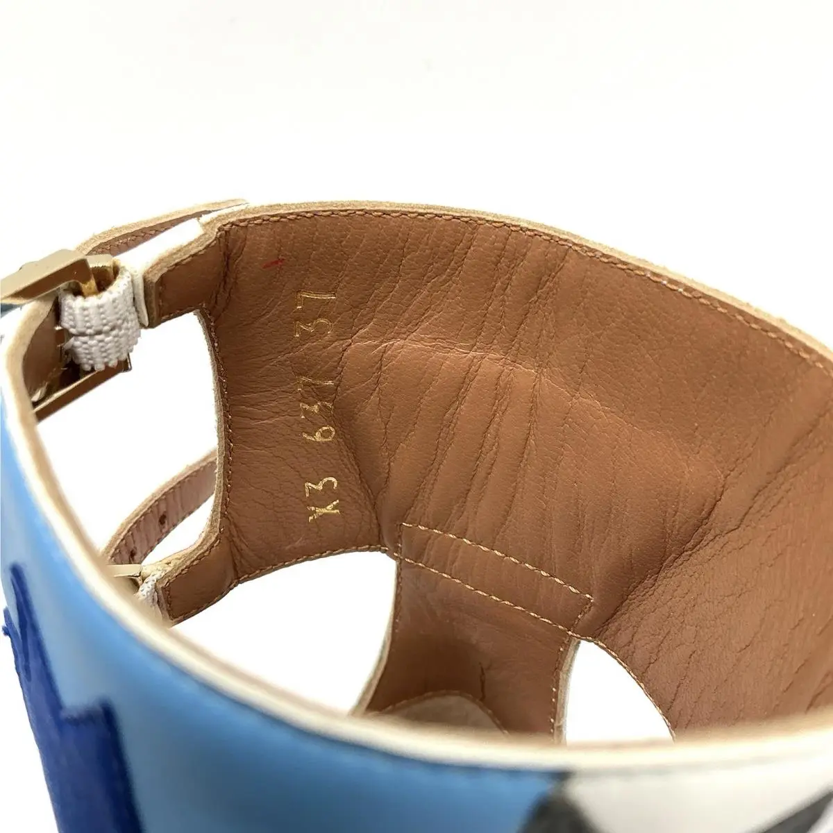 Emporio Armani shoes - X3P637 - X3p637 - White/blue/pink (UPC: 8059596215789) 4