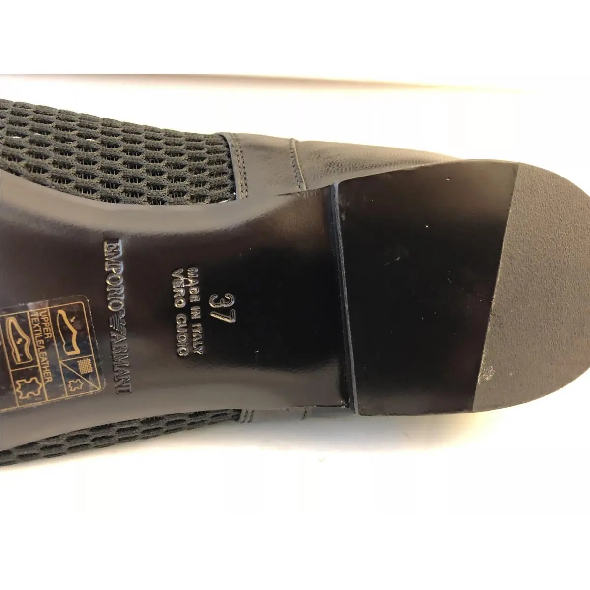 Emporio Armani shoes - Black (UPC: 8055353792593) 4