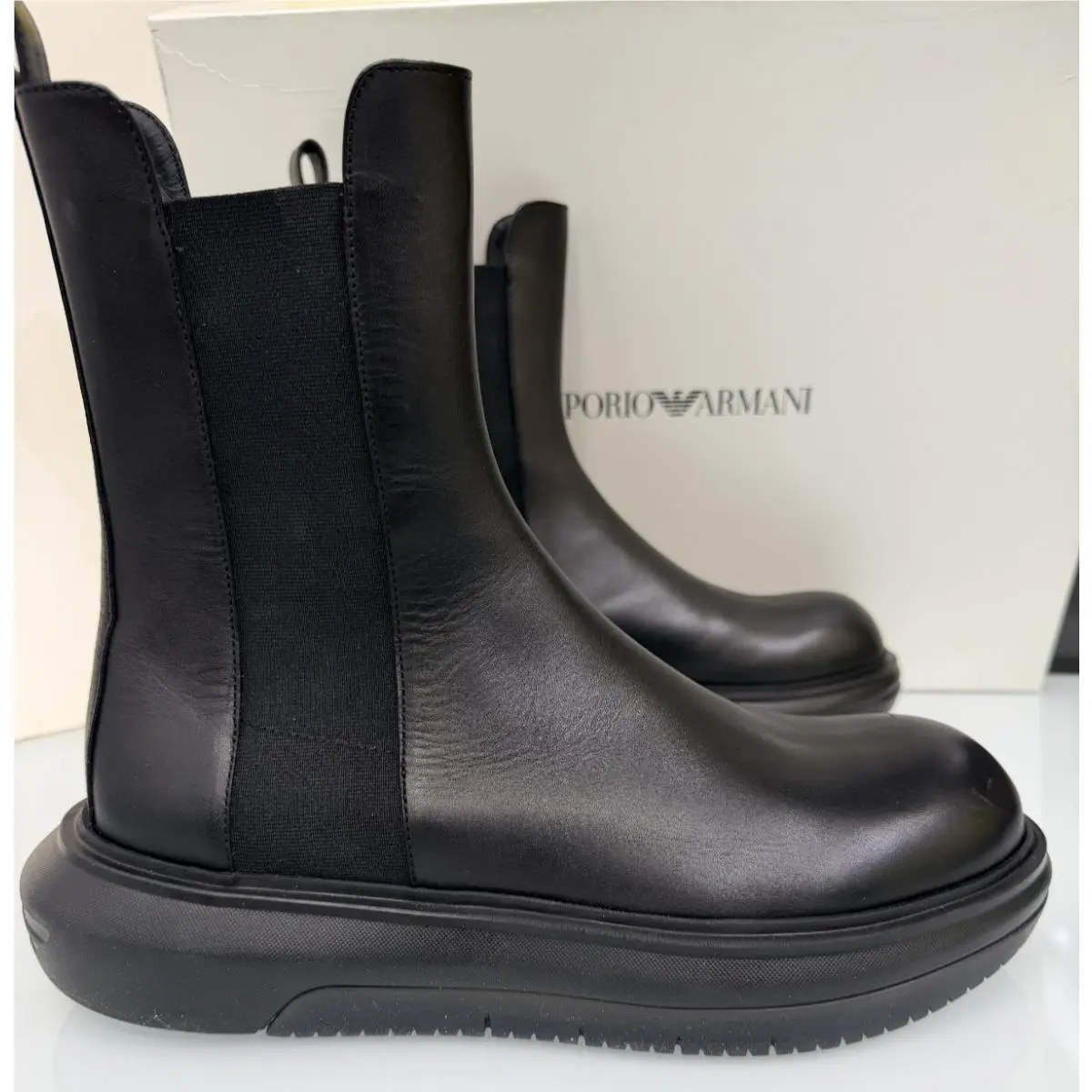 Emporio Armani shoes - Sneaker X4Z128 - Sneaker - Black (UPC: 8057767575007) 3