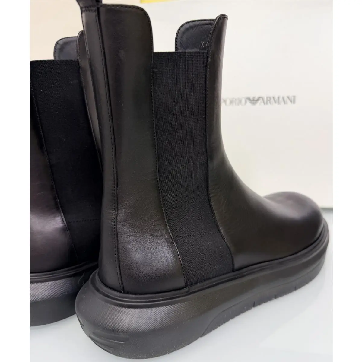 Emporio Armani shoes - Sneaker X4Z128 - Sneaker - Black (UPC: 8057767575007) 7