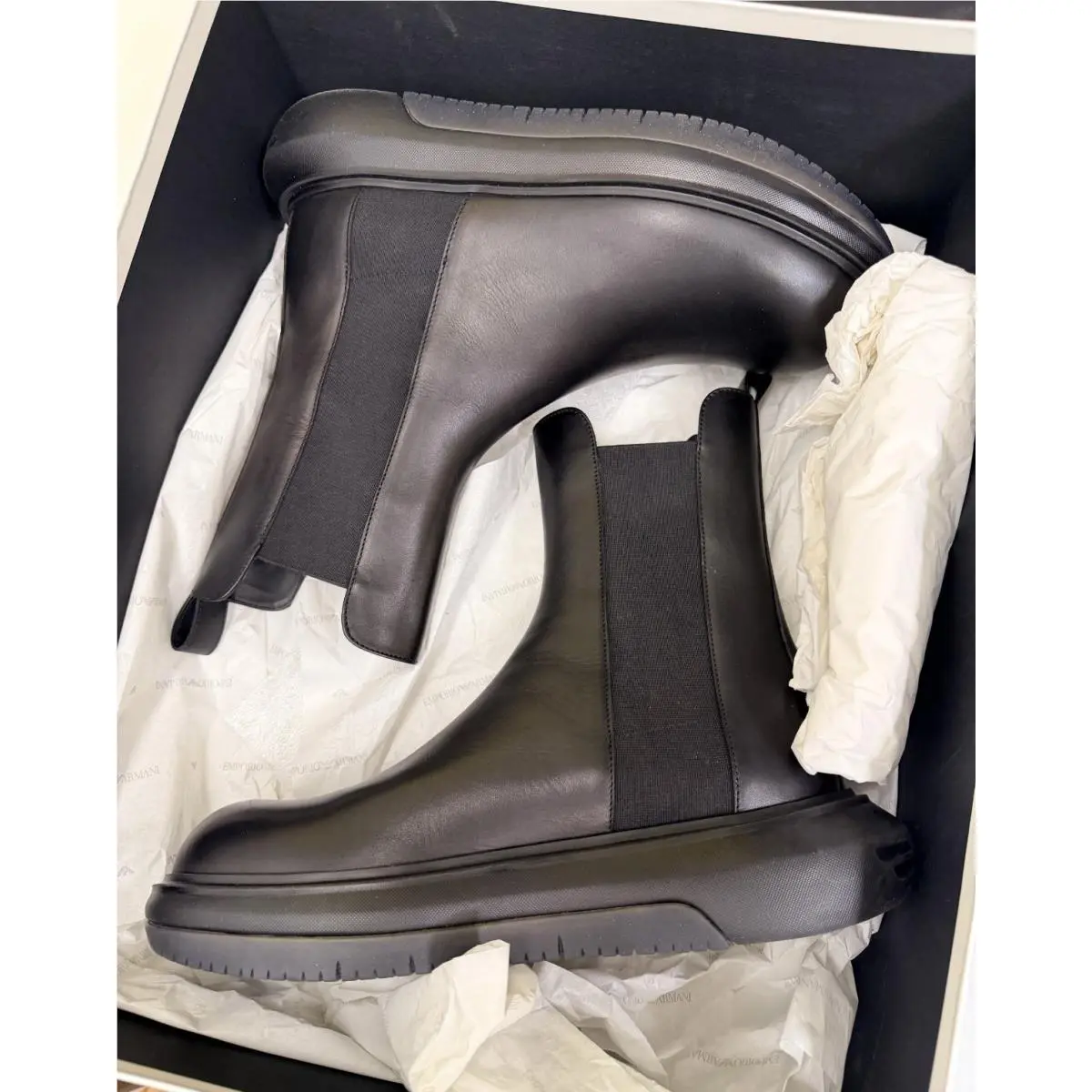 Emporio Armani shoes - Sneaker X4Z128 - Sneaker - Black (UPC: 8057767575007) 1