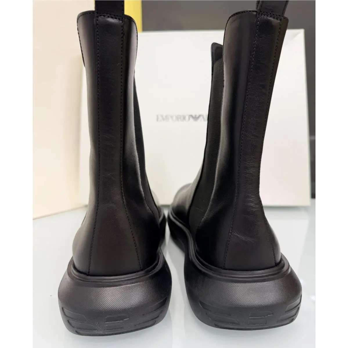 Emporio Armani shoes - Sneaker X4Z128 - Sneaker - Black (UPC: 8057767575007) 4