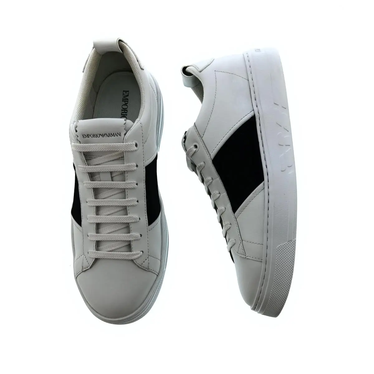 Emporio Armani shoes - X4X287XM484L007 - X4X287XM484L007 - White-Black (UPC: 411002153104) 3